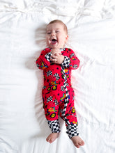 Load image into Gallery viewer, “Go the truck to sleep” Bamboo Pajamas
