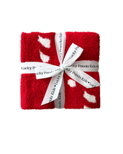 Load image into Gallery viewer, Fuzzy Blanket | Candy Cane (LPK)
