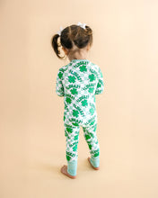 Load image into Gallery viewer, Bamboo Zip Romper | Lucky Shamrock (LPK)
