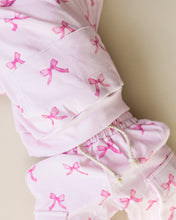 Load image into Gallery viewer, Cargo Jogger Set | Pink Bows (LPK)
