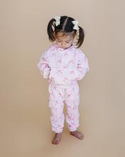 Load image into Gallery viewer, Cargo Jogger Set | Pink Bows (LPK)
