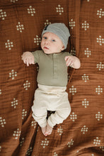 Load image into Gallery viewer, Green Organic Cotton Bodysuit (Mebie)
