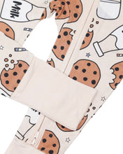 Load image into Gallery viewer, Bamboo Zip Romper | Milk &amp; Cookies (LPK)
