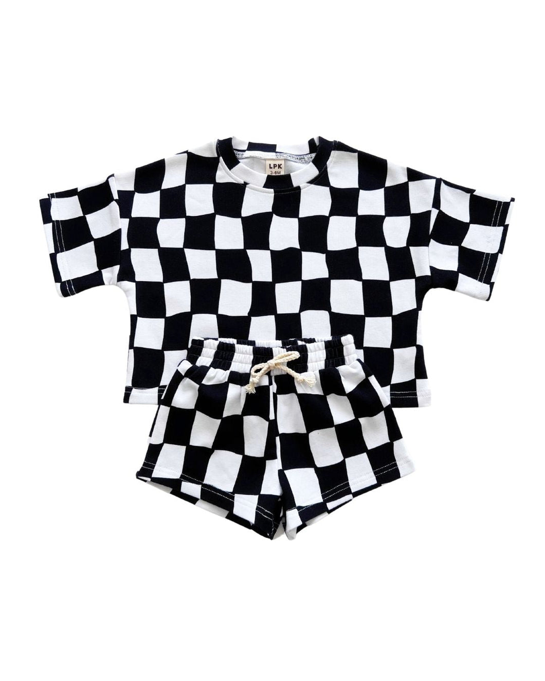 Shorts Set | Wavy Checkered (LPK)