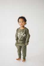Load image into Gallery viewer, Olive Smile French Terry Set (Mebie Baby)
