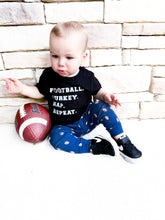 Load image into Gallery viewer, “Football Turkey Nap Repeat” Graphic Tee
