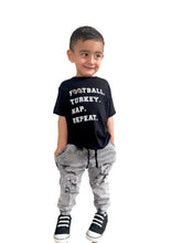 Load image into Gallery viewer, “Football Turkey Nap Repeat” Graphic Tee
