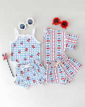 Load image into Gallery viewer, Shorts Set | Gingham Cherry (LPK)
