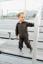 Load image into Gallery viewer, Happy Face Quarter Zip French Terry Set (Mebie Baby)
