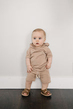 Load image into Gallery viewer, Sand Hooded Tee &amp; Short set (Mebie)
