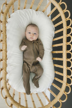 Load image into Gallery viewer, Cocoa Organic Cotton Ribbed Zipper (Mebie Baby)
