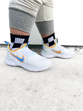 Load image into Gallery viewer, Black + White Checker Socks (KIU)
