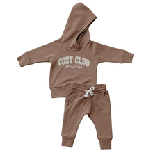 Load image into Gallery viewer, Cozy Club Hooded French Terry Set (Mebie Baby)
