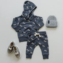 Load image into Gallery viewer, “ Go Team”Hooded French Terry Set (Mebie Baby)
