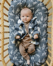 Load image into Gallery viewer, Checkered Sherpa Shacket (Mebie Baby)
