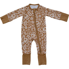 Load image into Gallery viewer, Gingerbread Bamboo Zipper (Mebie Baby)
