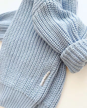 Load image into Gallery viewer, Chunky Knit Sweater | Blue (LPK)
