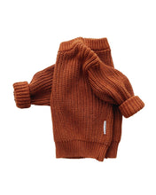 Load image into Gallery viewer, Chunky Knit Sweater | Rust (LPK)
