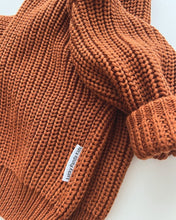 Load image into Gallery viewer, Chunky Knit Sweater | Rust (LPK)
