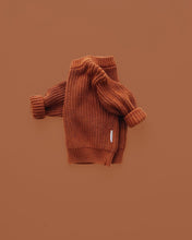 Load image into Gallery viewer, Chunky Knit Sweater | Rust (LPK)
