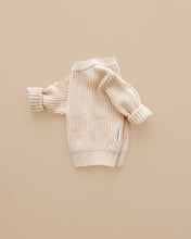 Load image into Gallery viewer, Chunky Knit Sweater | Vanilla (LPK)
