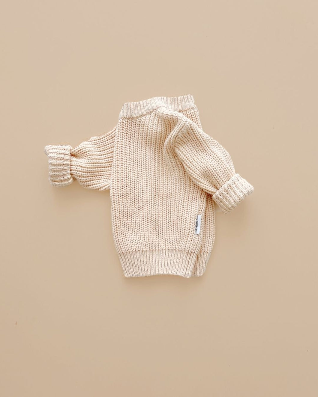 Chunky Knit Sweater | Vanilla (LPK)