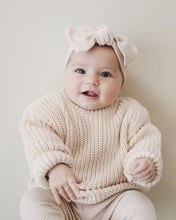 Load image into Gallery viewer, Chunky Knit Sweater | Vanilla (LPK)
