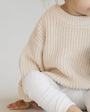 Load image into Gallery viewer, Chunky Knit Sweater | Vanilla (LPK)
