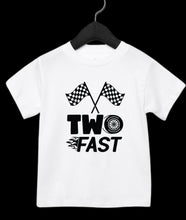 Load image into Gallery viewer, “Two Fast” Birthday Tee (MTO)
