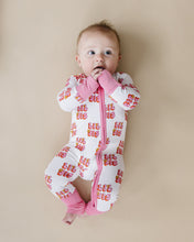 Load image into Gallery viewer, Bamboo Zip Romper | Lil Sis (LPK)
