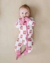 Load image into Gallery viewer, Bamboo Zip Romper | Lil Sis (LPK)
