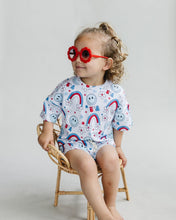 Load image into Gallery viewer, Shorts Set | Little Miss USA (LPK)
