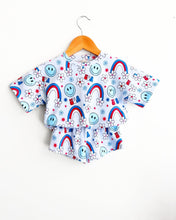 Load image into Gallery viewer, Shorts Set | Little Miss USA (LPK)
