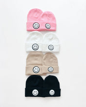 Load image into Gallery viewer, Smiley Beanie | Black (LPK)
