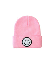 Load image into Gallery viewer, Smiley Beanie | Pink (LPK)
