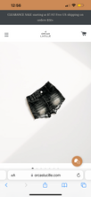 Load image into Gallery viewer, Faded Black Denim Shorts
